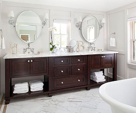 residential vanity installation